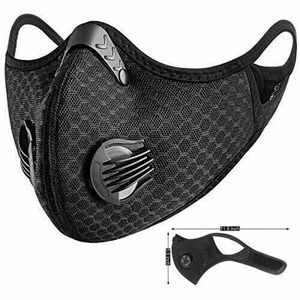 Face Mask  Filters Adjustable Valve Strapp…